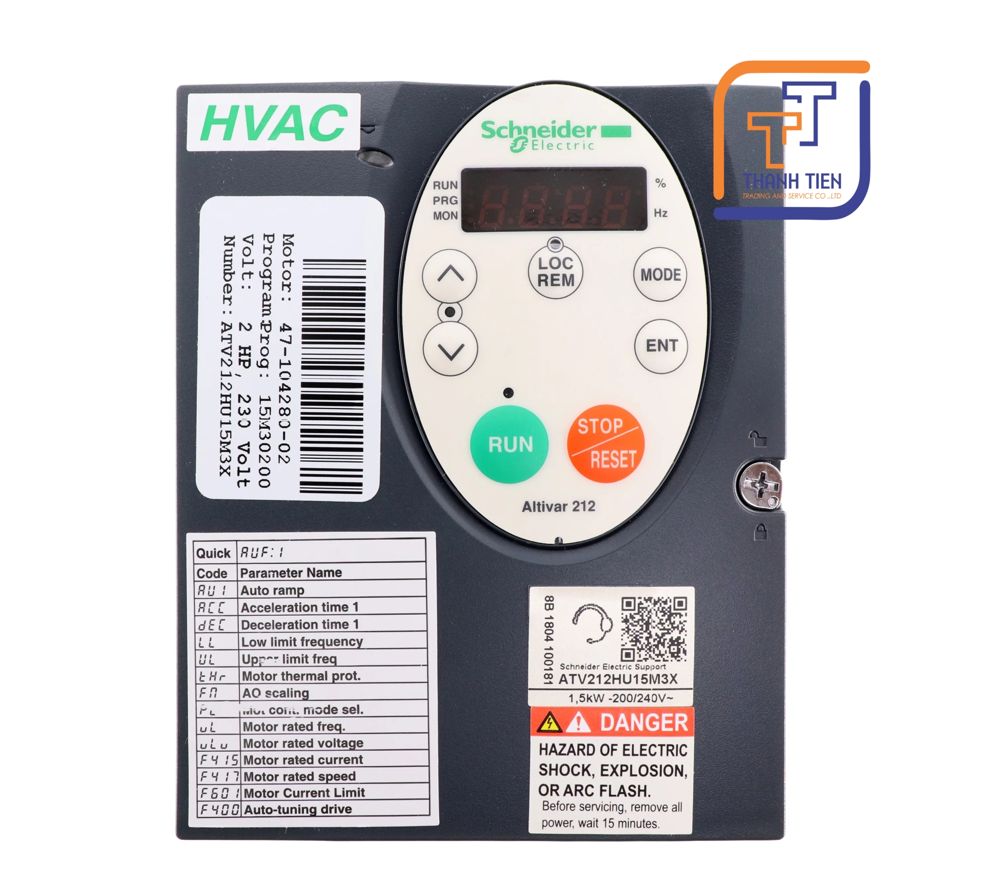 ATV212HU22N4 2.2 KW BIẾN TẦN SCHNEIDER ELECTRIC
