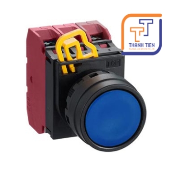 YW1B-M1E03S , G, R, W, Y NÚT NHẤN NHẢ D22 3NC YW IDEC