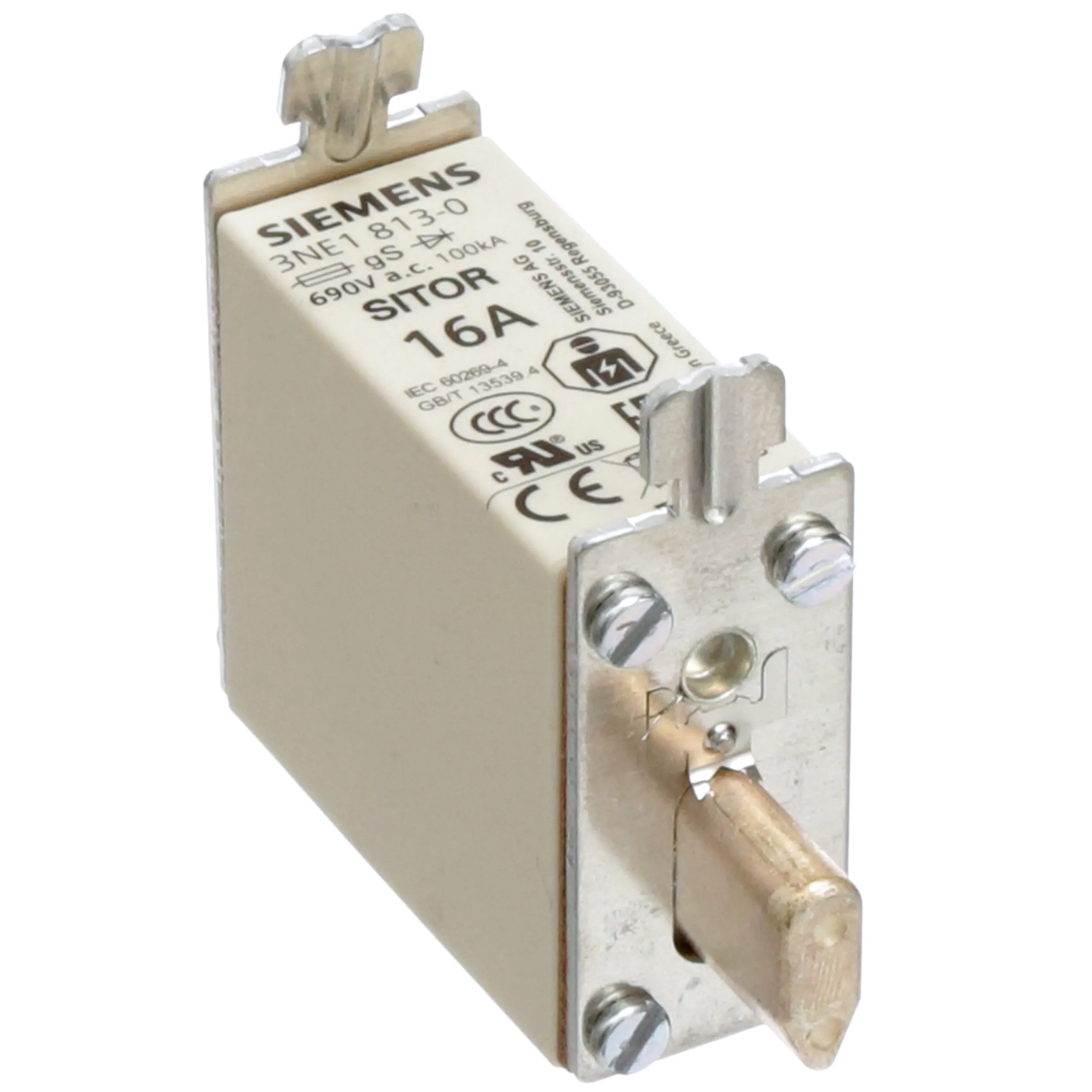 Cầu chì 3NE1815-0 SITOR IN 25 A gS Un AC 690 V Un DC 250 V